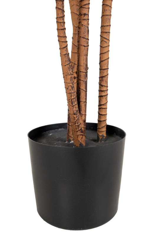 Dracaena artificial marginata cu 180 frunze verzi H150 cm