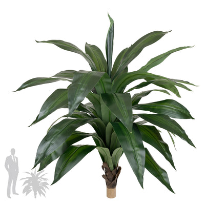 Dracaena artificiala fragrans cu 36 frunze H110 cm