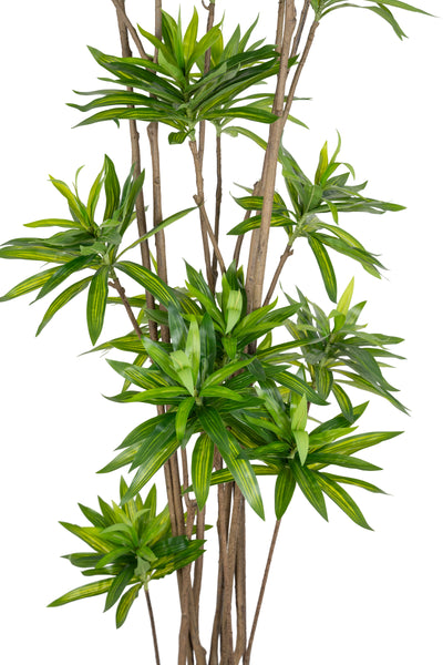 Dracaena artificiala H220cm fragrans cu frunze verzi