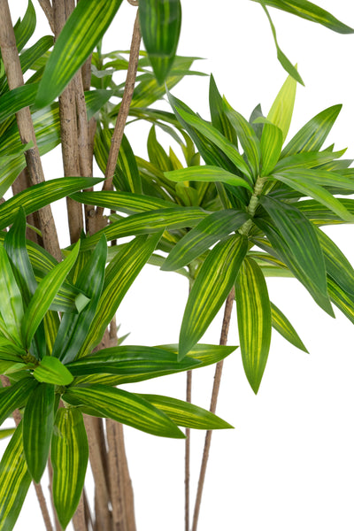 Dracaena artificiala H220cm fragrans cu frunze verzi