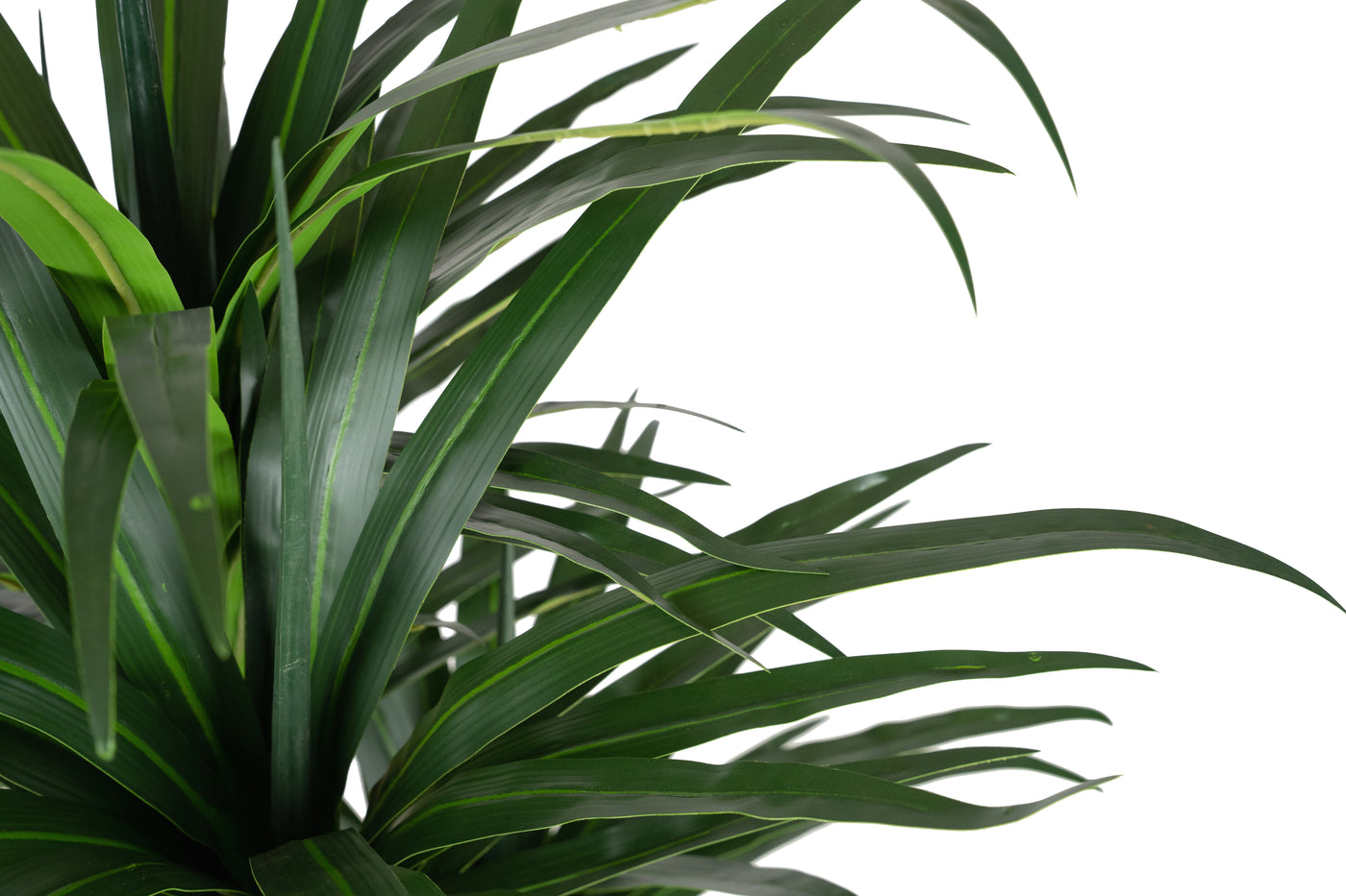 Dracaena artificiala marginata cu 110 frunze verzi H120 cm