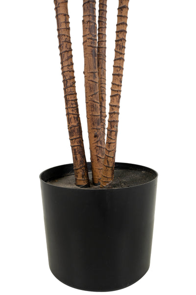 Dracaena artificiala marginata cu 110 frunze verzi H120 cm