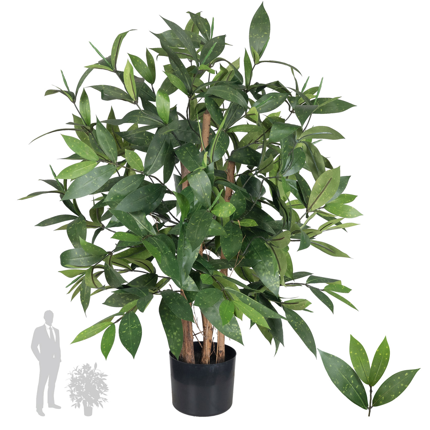 Dracaena artificiala Surculosa H90 cm