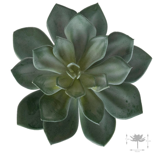 Planta artificiala Echeveria artificiala verde