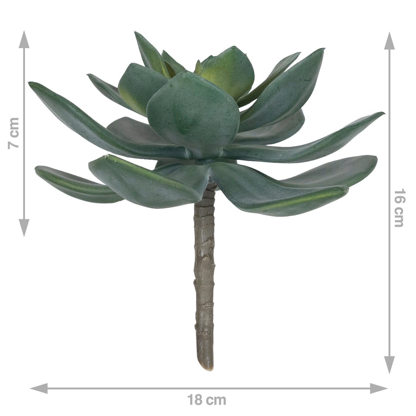 Planta artificiala Echeveria artificiala verde