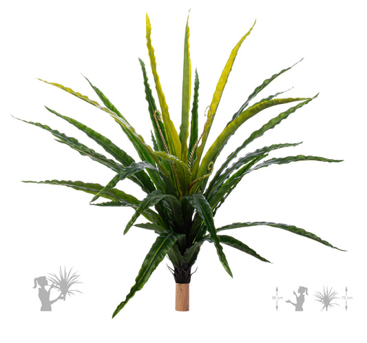 Feriga artificiala Asplenium osaka L verde