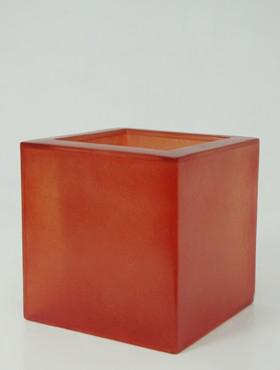 Fibreglass 30x30x30 cm portocaliu