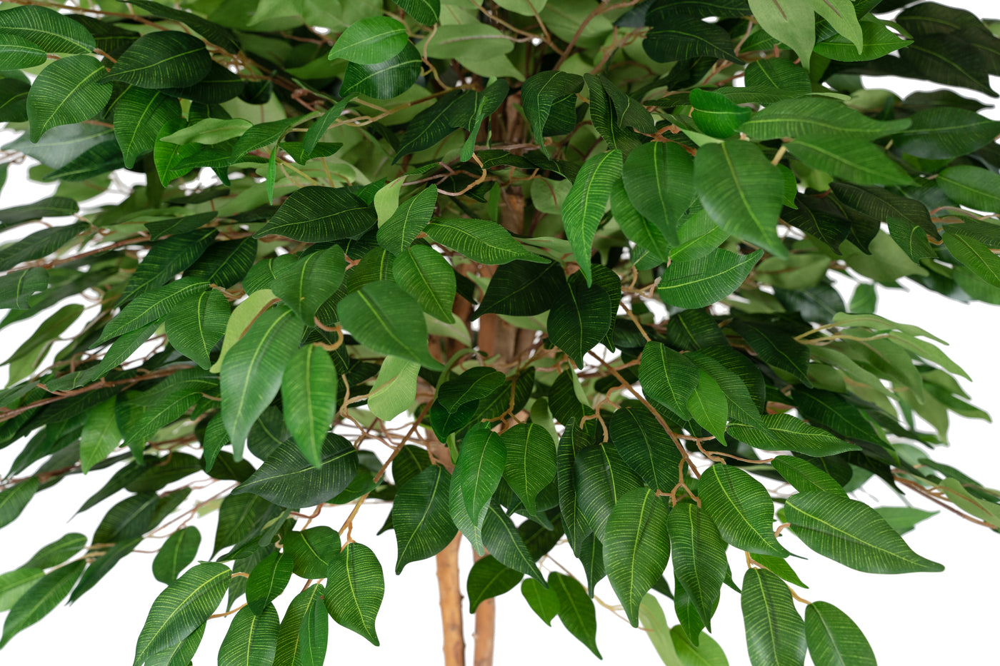 Copac artificial H180cm Ficus cu 1764 frunze, coroana D110cm