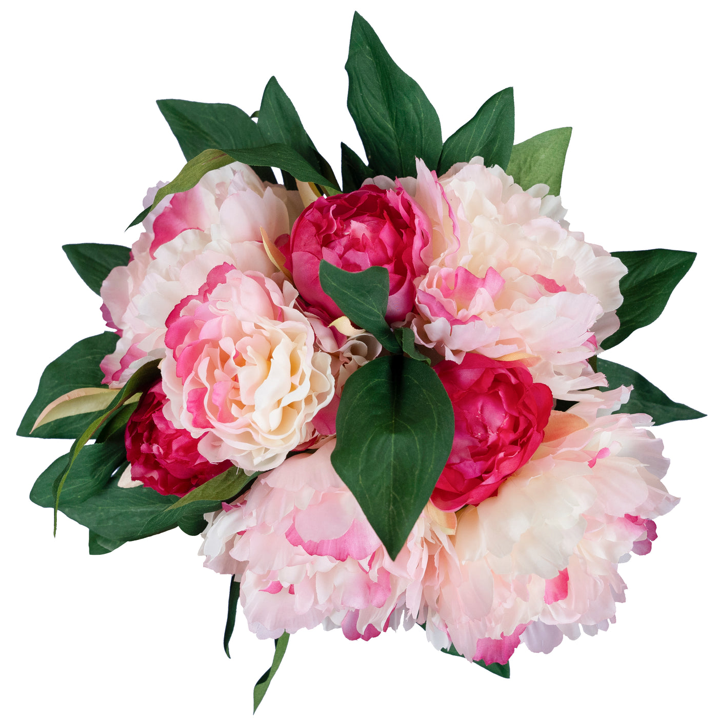 Floare artificiala Buchet cu flori de Bujor HO roz