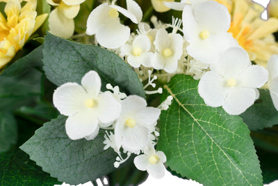 Floare artificiala Buchet mixt HO galben