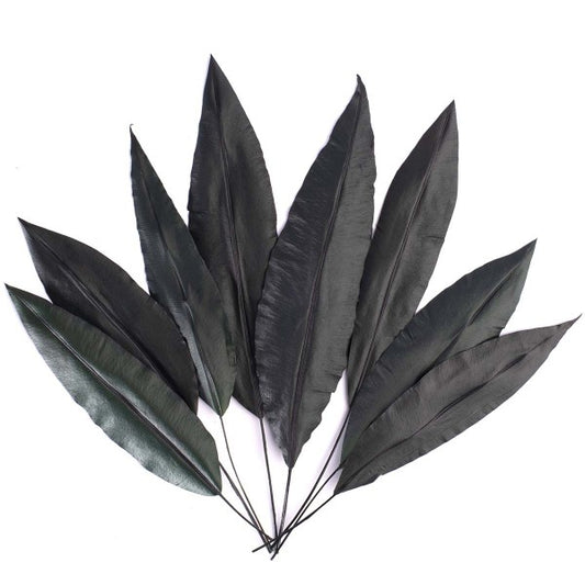 Frunze conservate tropicale H25-35 cm. verde inchis