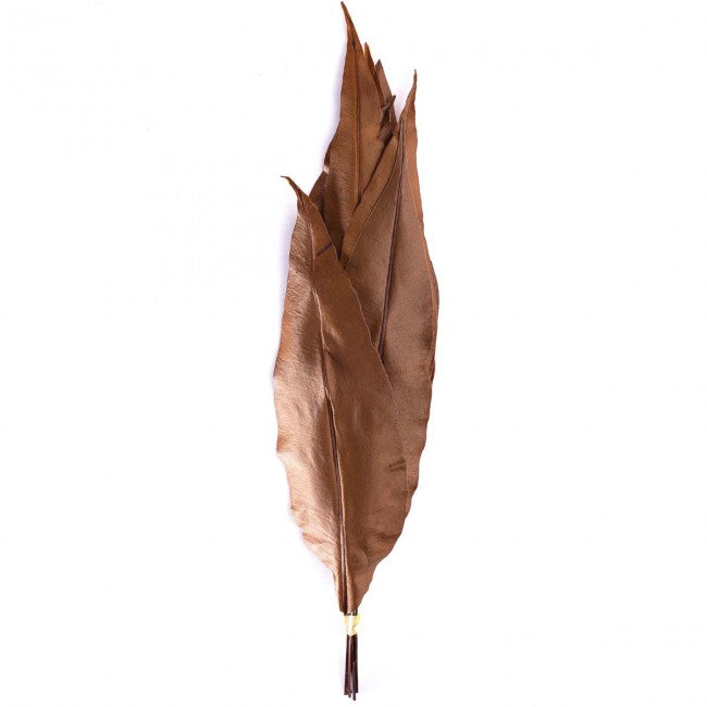 Frunze tropicale H25-35 cm. caramiziu