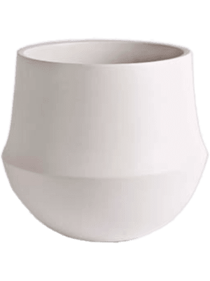 Fusion Pot White 31x32 cm alb
