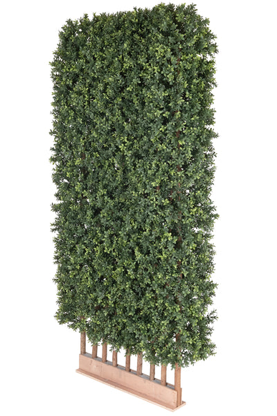 Gard artificial din Buxus H180cm cu lungime 90cm cu protectie UV