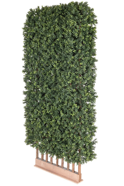 Gard artificial din Buxus (lungime x inaltime) W90xH180 cm cu protectie UV