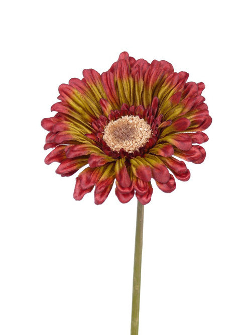 Gerbera artificiala rosie D10xH48 cm