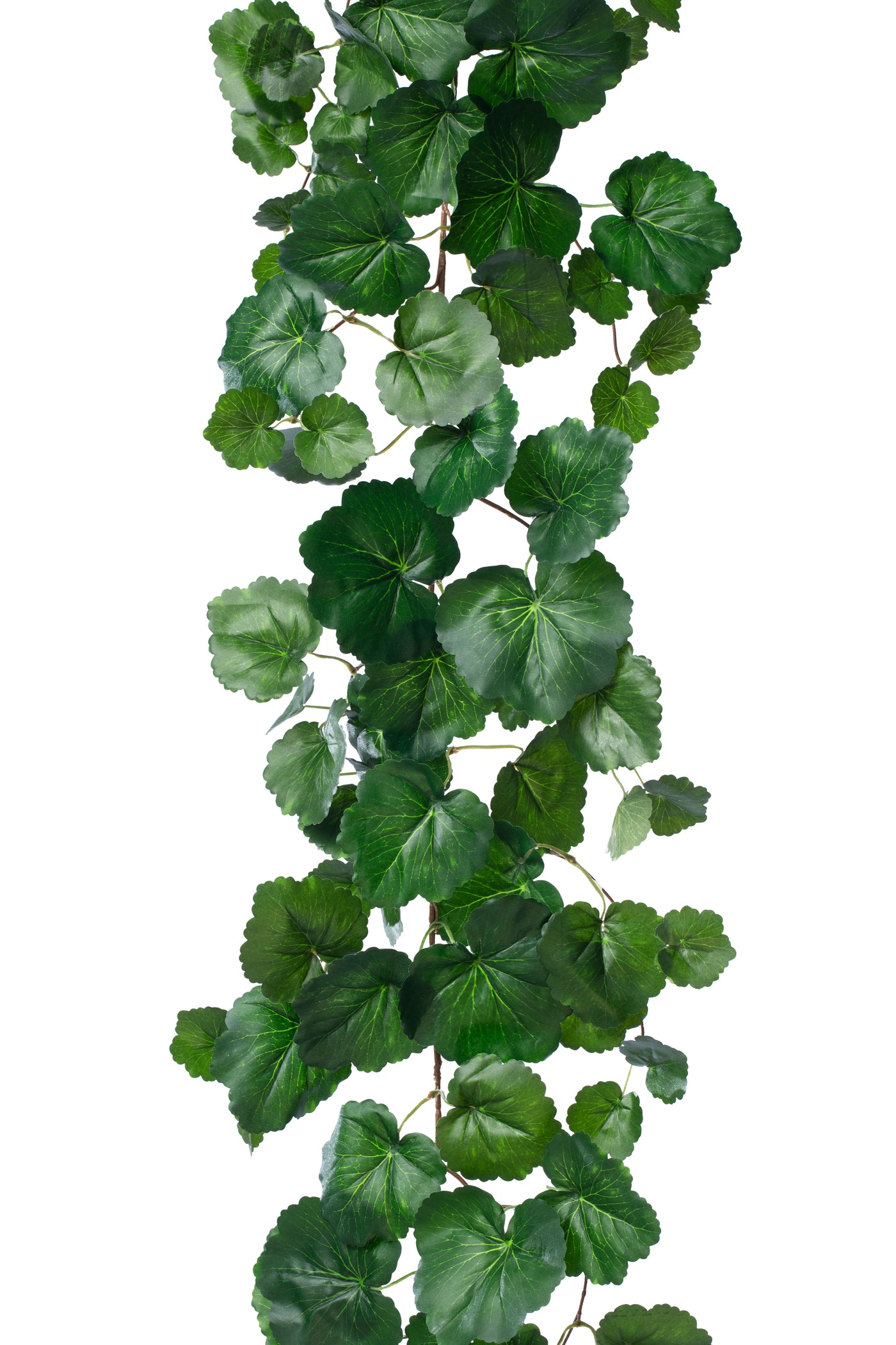 Ghirlanda artificiala muscata 170cm 128 frunze. verde inchis