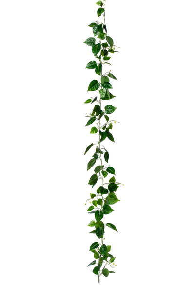 Ghirlanda artificiala scindapsus 220 cm verde cu protectie UV