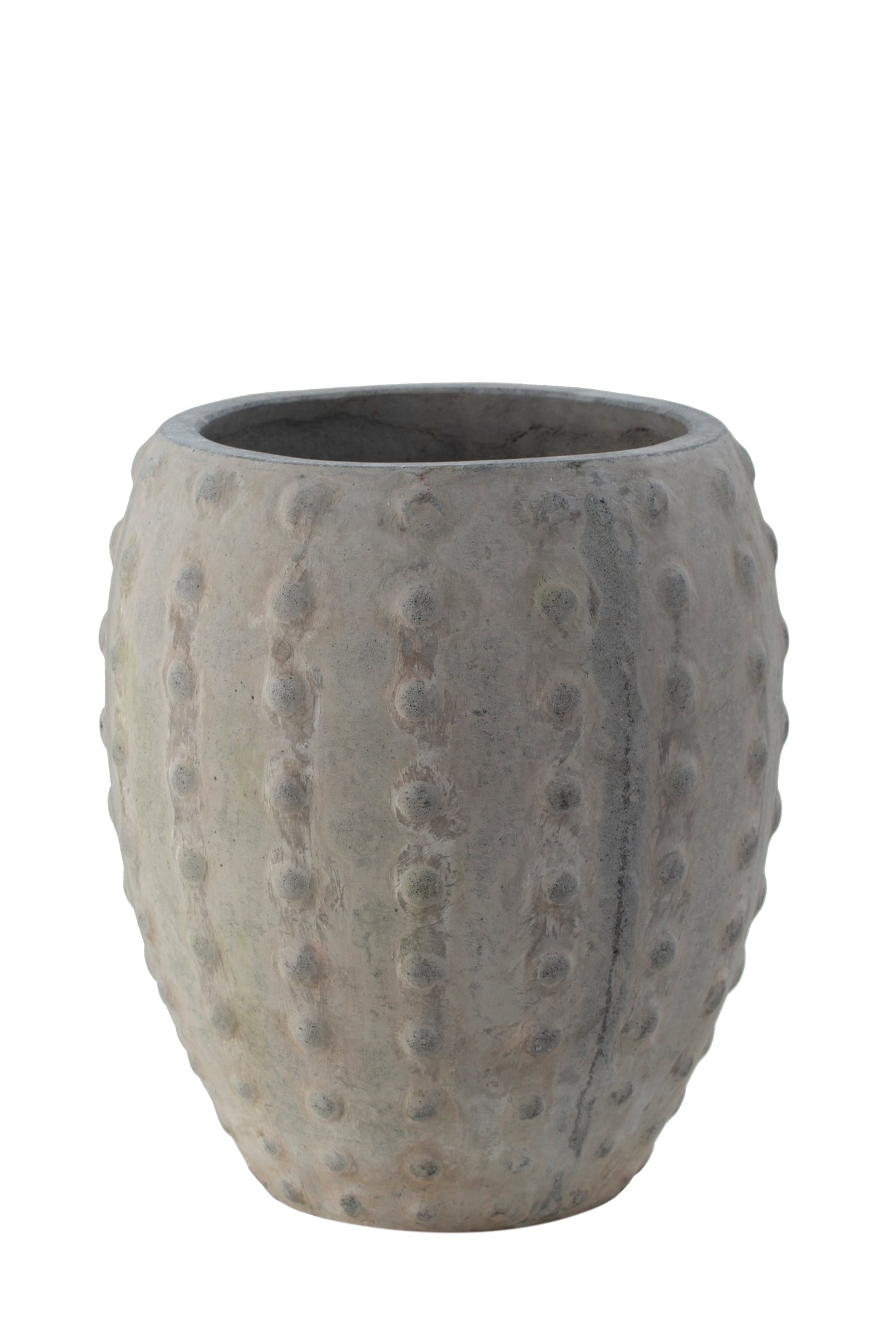 Ghivece Laos H45xD35 cm gri ciment