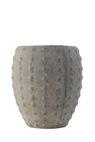 Ghivece Laos H45xD35 cm gri ciment