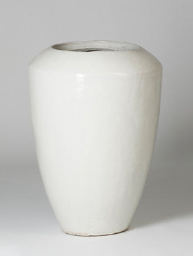 Ghiveci ceramic Coppa 50X68 cm alb