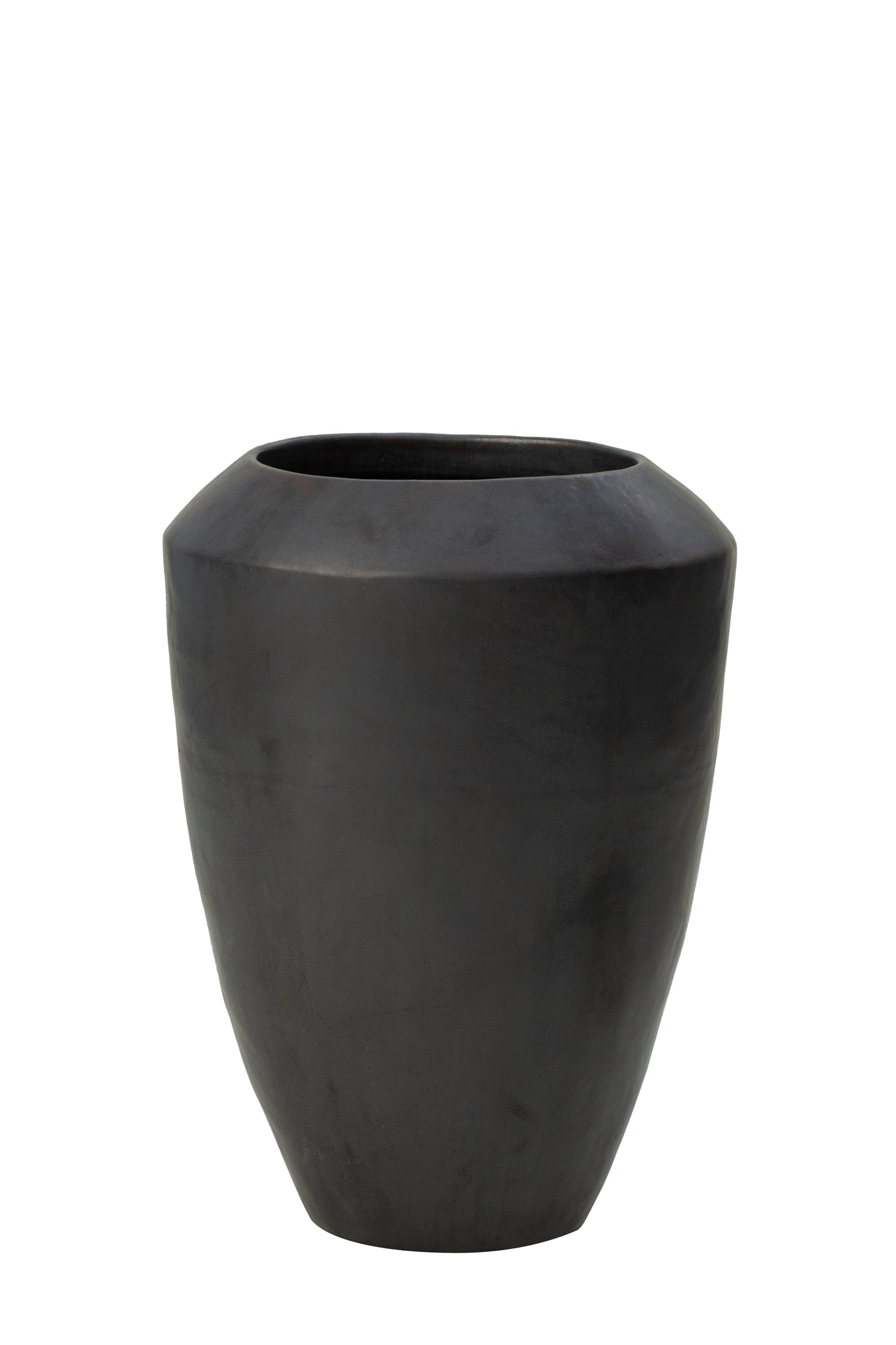 Ghiveci ceramic Coppa 50x68 cm antracit semilucios