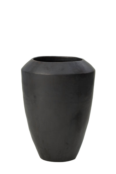 Ghiveci ceramic Coppa 50x68 cm antracit semilucios