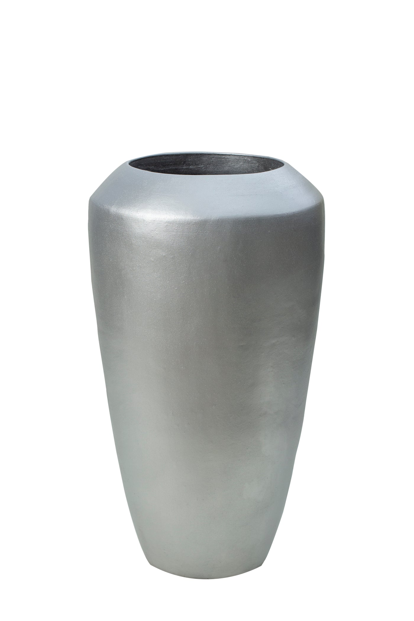 Ghiveci ceramic Coppa 50x88 cm argintiu argintiu