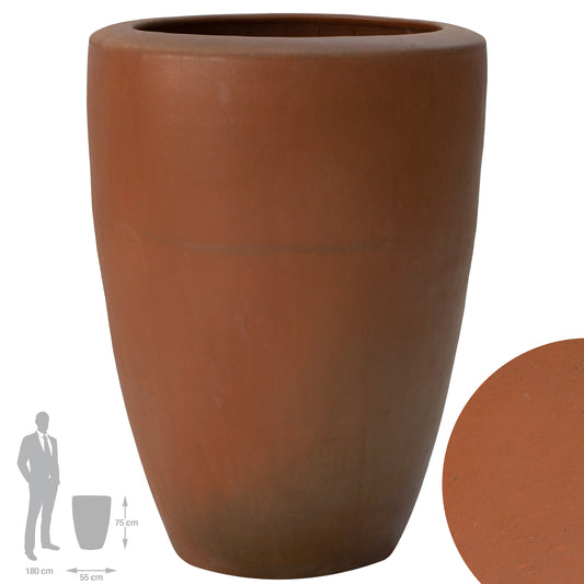 Ghiveci ceramic De luxe Partner 55x75 cm teracota