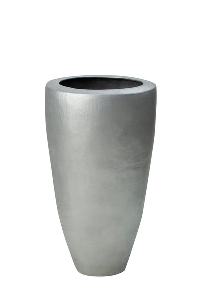 Ghiveci ceramic De Luxe Partner 55x95cm argintiu