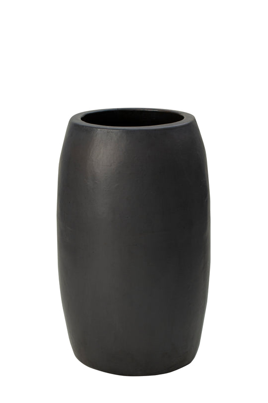 Ghiveci ceramic Duo 55x90cm antracit semilucios