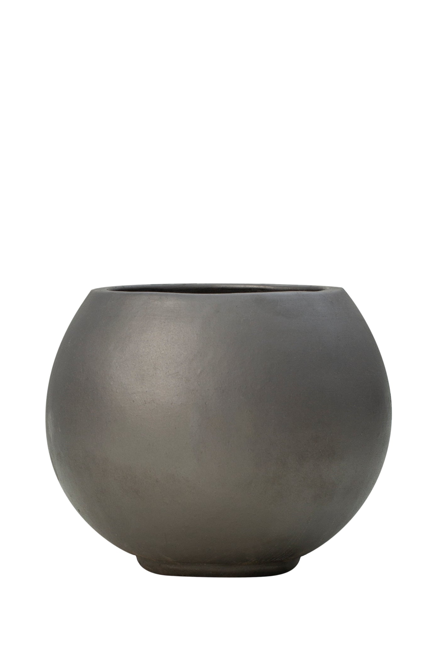 Ghiveci ceramic Globe 47x38 cm antracit mat