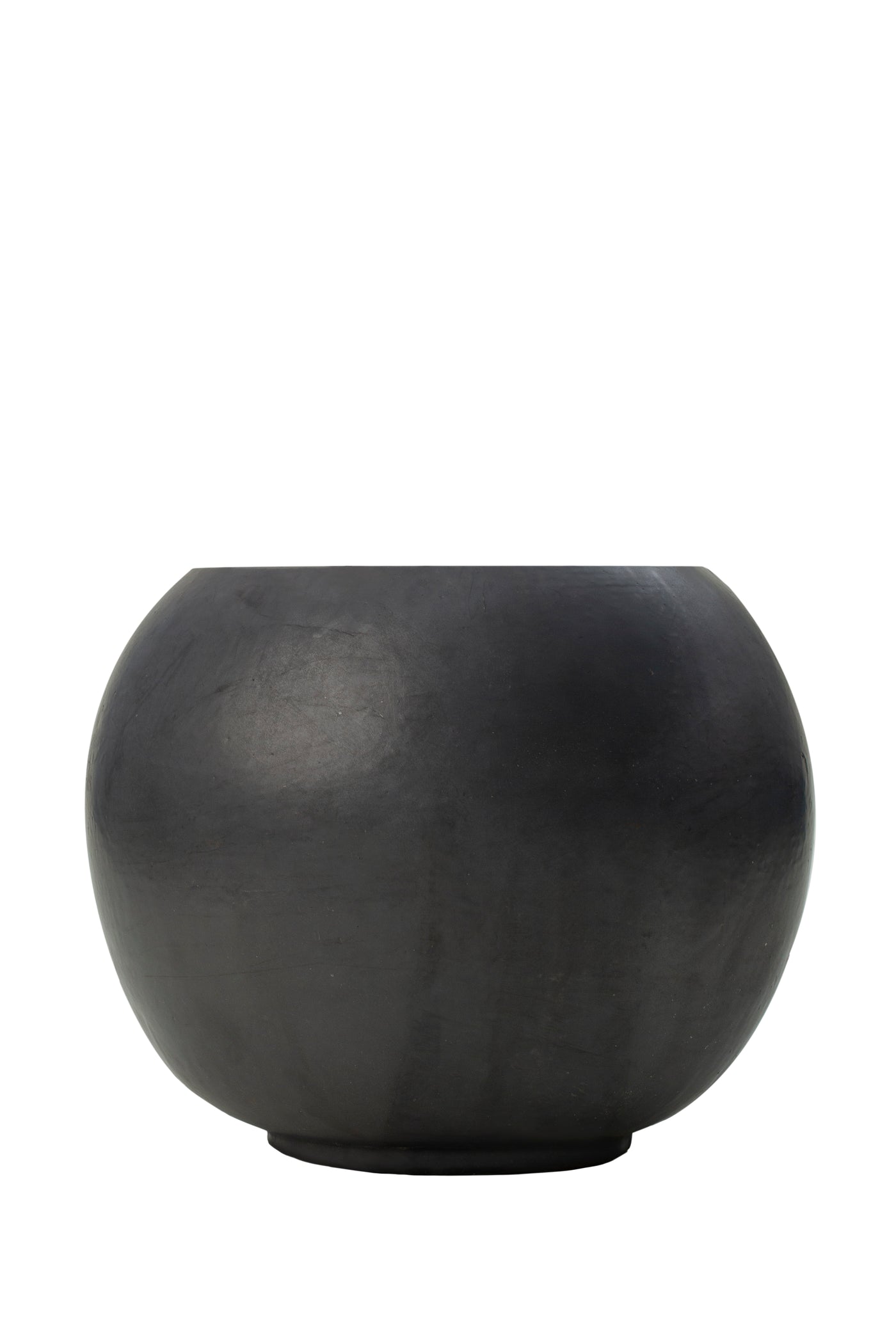 Ghiveci ceramic Globe 66x50 cm antracit semilucios