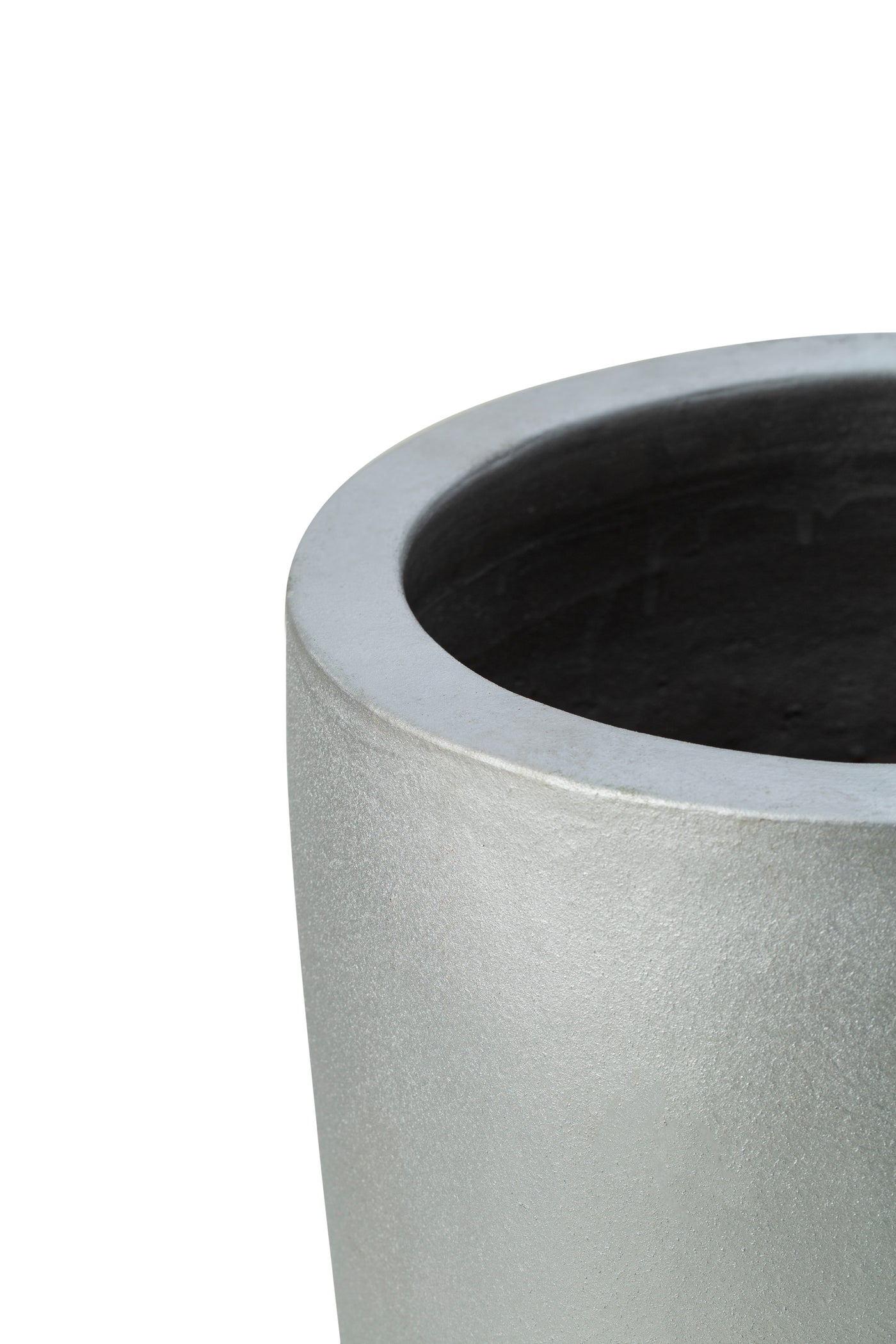 Ghiveci ceramic Partner extra 46X90 cm argintiu