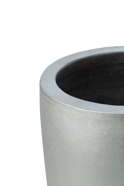 Ghiveci ceramic Partner extra 46X90 cm argintiu