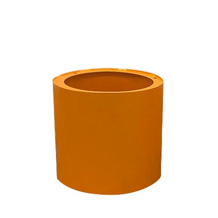 Ghiveci cilindric metalic suspendat D35xH30 cm. in orice cod de culoare RAL