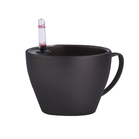 Ghiveci inteligent H10xD14 cm RobertoRossi Cup antracit
