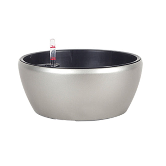 Ghiveci inteligent H10xD22.5 cm RobertoRossi Clasic Bowl gri