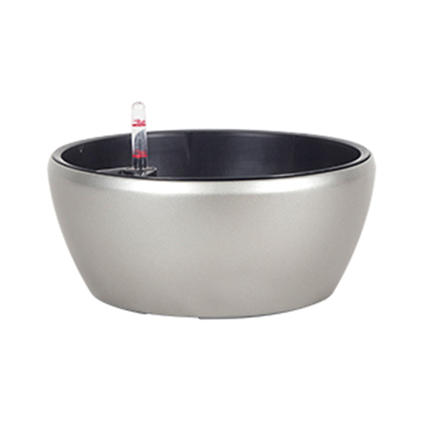 Ghiveci inteligent H12xD27.5 cm RobertoRossi Clasic Bowl gri
