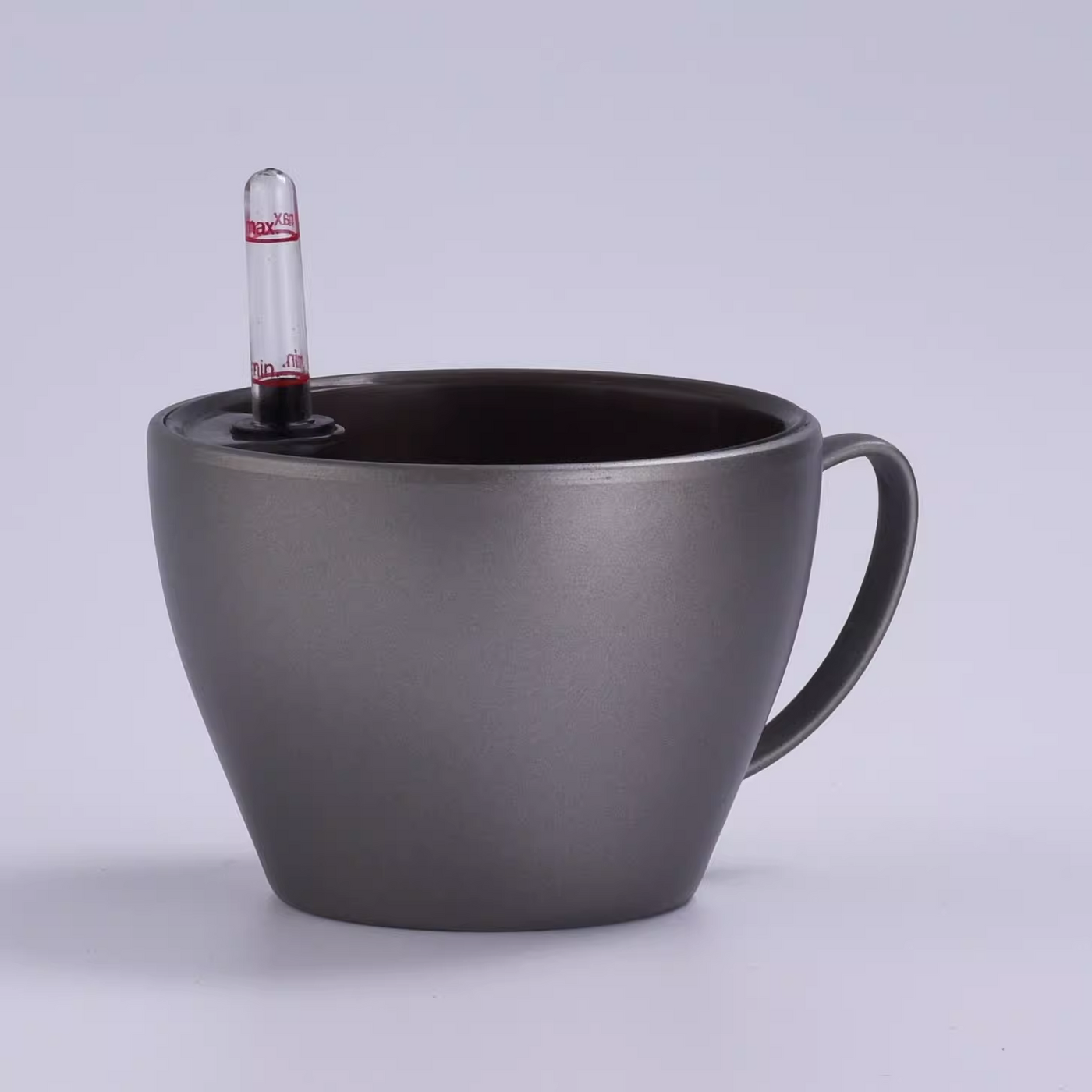 Ghiveci inteligent H16xD22 cm RobertoRossi Cup gri