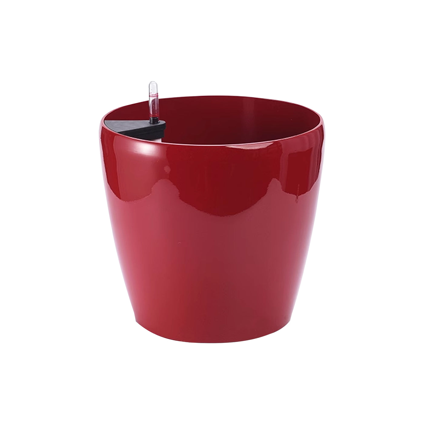 Ghiveci inteligent H20xD21.5 cm RobertoRossi Clasic rosu lucios