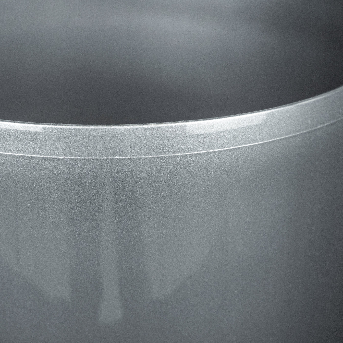 Ghiveci inteligent H20xD22 cm Classico cu set complet udare antracit metal lucios