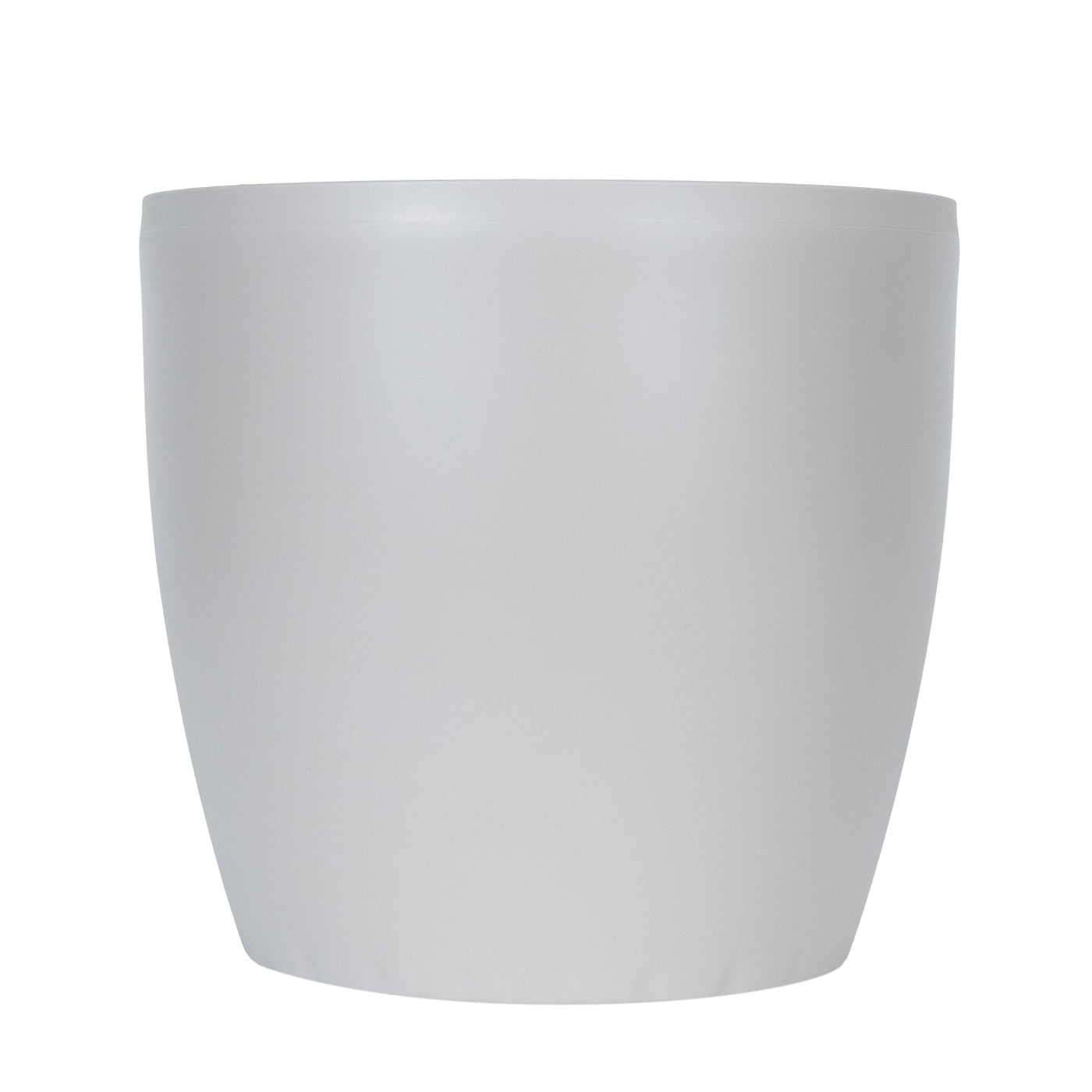 Ghiveci inteligent H20xD22 cm Classico cu set complet udare gri silk mat