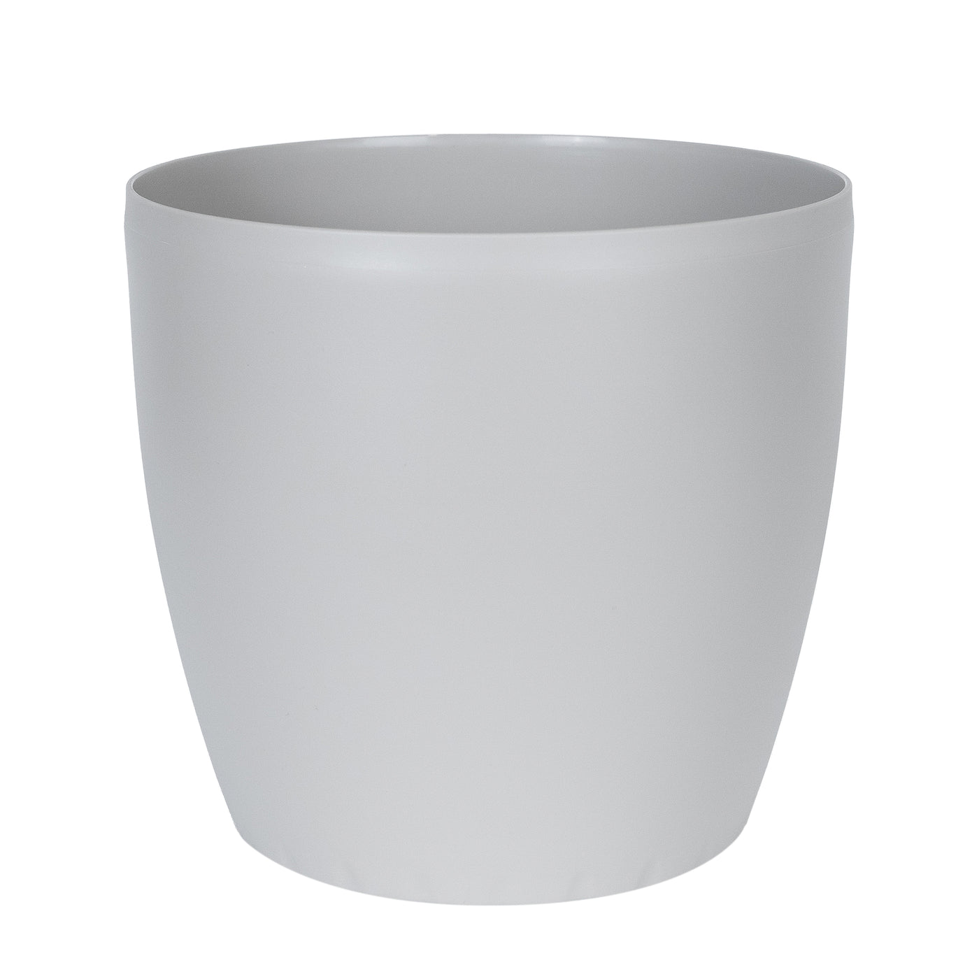 Ghiveci inteligent H20xD22 cm Classico cu set complet udare gri silk mat