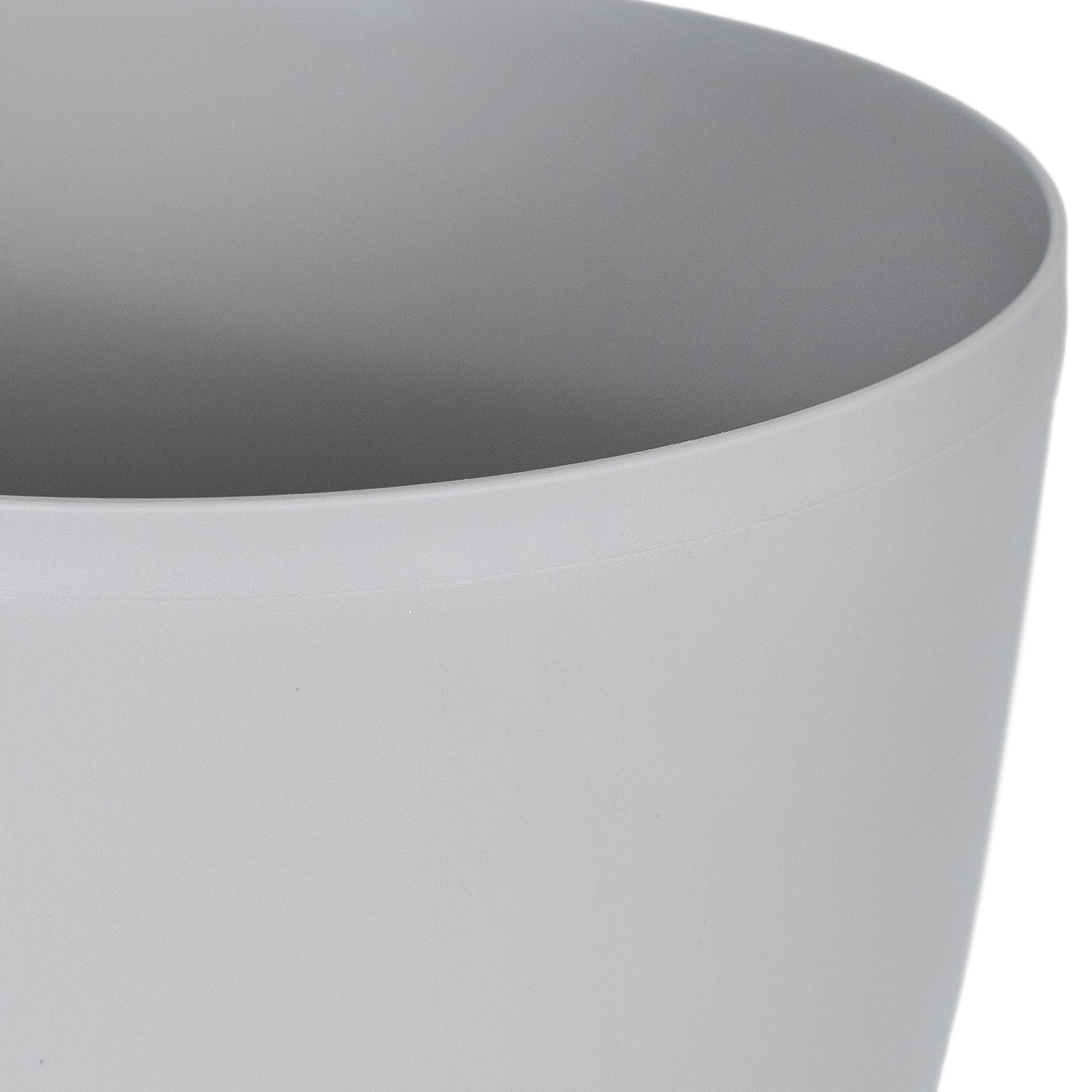 Ghiveci inteligent H20xD22 cm Classico cu set complet udare gri silk mat