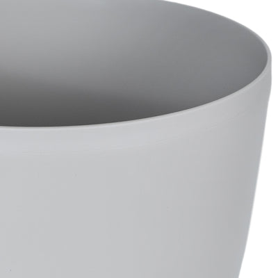 Ghiveci inteligent H20xD22 cm Classico cu set complet udare gri silk mat