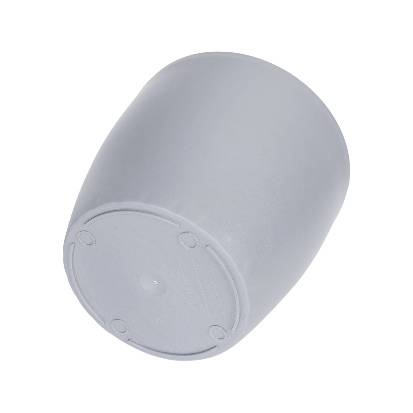 Ghiveci inteligent H20xD22 cm Classico cu set complet udare gri urban mat