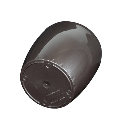 Ghiveci inteligent H20xD22 cm Classico cu set complet udare maro ruginiu lucios