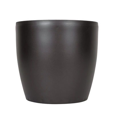 Ghiveci inteligent H20xD22 cm Classico cu set complet udare maro ruginiu mat