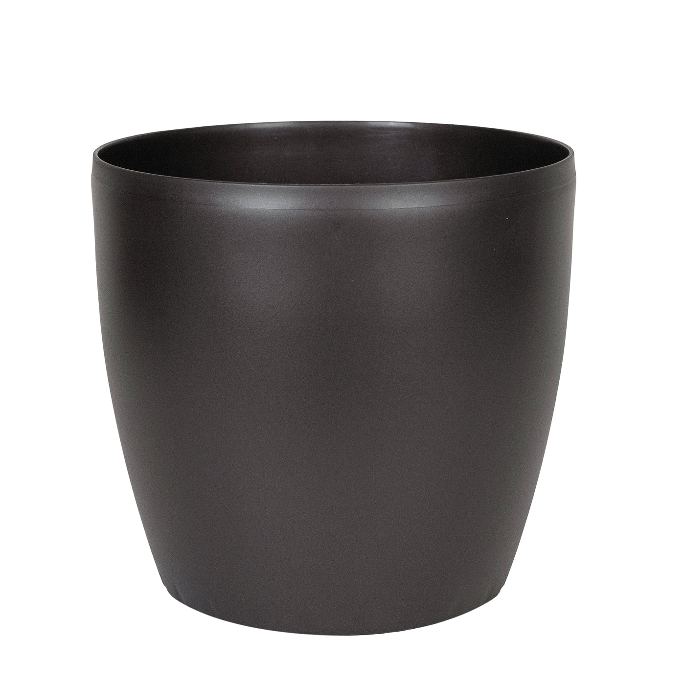 Ghiveci inteligent H20xD22 cm Classico cu set complet udare maro ruginiu mat